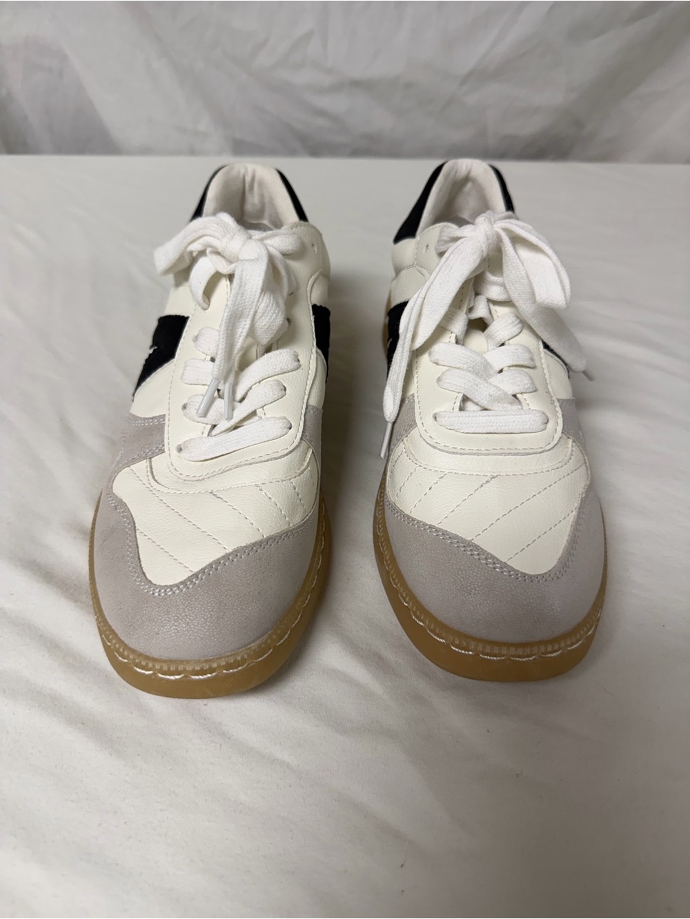 Mia GS1498801MJ/Elowen Shoes White W/Black Stripe Men’s Size 6M